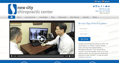 Desktop Screenshot of newcitychiropractic.com
