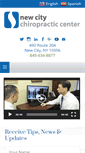 Mobile Screenshot of newcitychiropractic.com